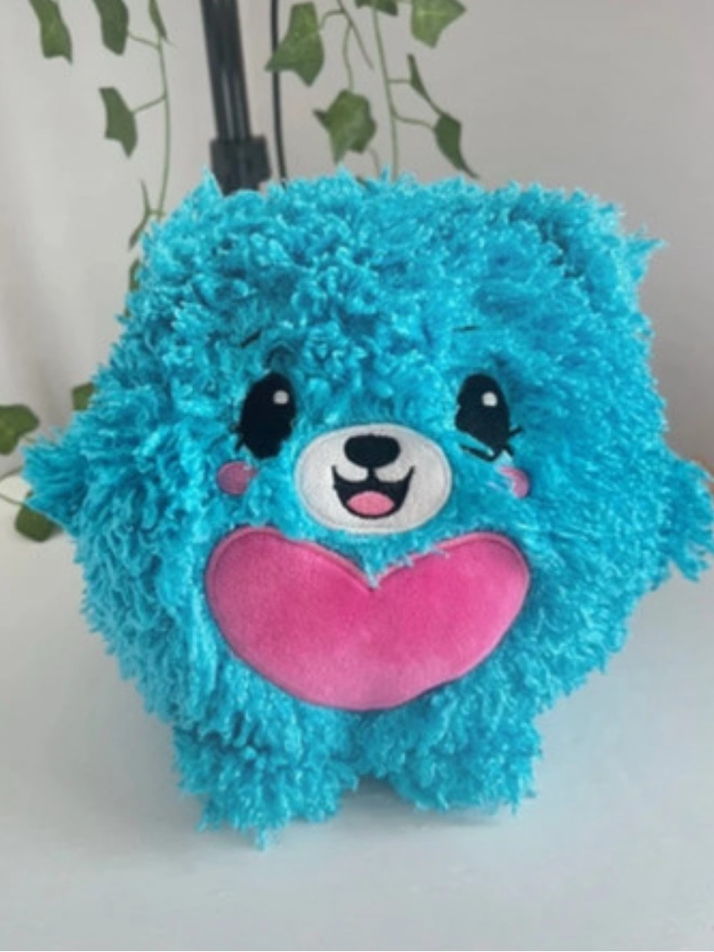 3/$25 Pikmi Pops Surprise Blue Curly Bear Plush